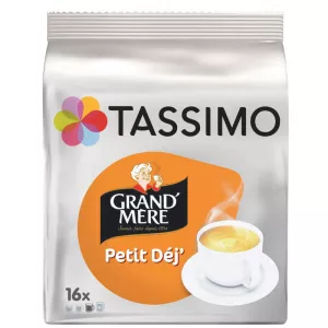 Café Petit Déj' Grand' Mère X16 Dosettes 133g - TASSIMO