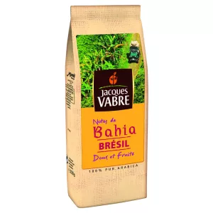 Café moulu notes de Bahia Brésil doux & fruité 250g - JACQUES VABRE