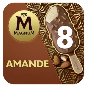 Fimbo ya Almond Ice Cream X8 - MAGNUM