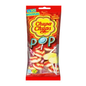 Flowpack 10 viên ngậm Dextrose Citron Scht 90g - CHUPA CHUPS