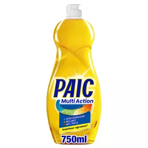Liquide Vaisselle Super Dégraissant Brillance Et Anti-traces Fraîcheur Agrumes Multi-action 750ml -  Paic