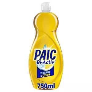 Liquide Vaisselle Vinaigre & Citron Bi-activ' 750ml - Paic