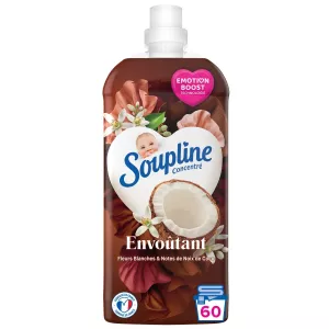 3D Geconcentreerde Wasverzachter Geurende Frisheid Witte Bloemen & Kokosnoot Noten 1,28l -  Soupline