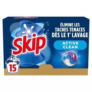 Lessive Capsule Ultieme Actieve Reiniging 3en1 X15 - Skip