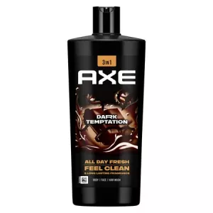 3-in-1 dunkle Versuchung 700 ml Herrenduschengel - Axe