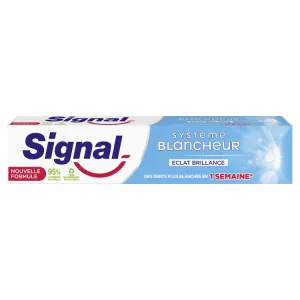 Dentifrice Système Blancheur Éclat Brillance 75ml - SIGNAL