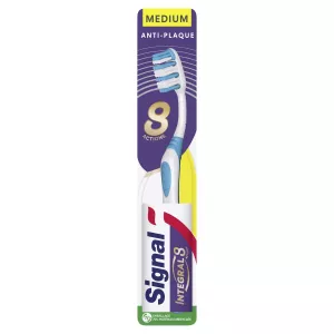 Brosse à dents Integral 8 Soin Complet Medium - SIGNAL