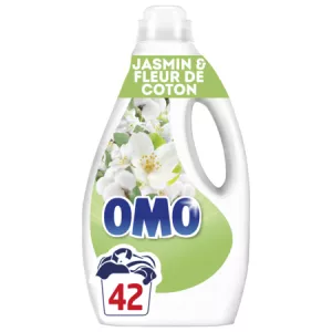 Lessive Liquide Jasmin & Fleur de Coton 1,764L - OMO