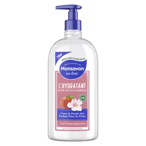 Crème douche Hydratant Fleur de Pêche 750ml - MONSAVON