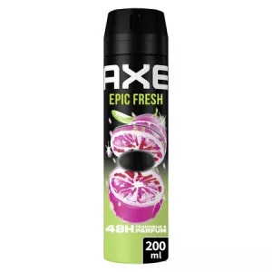 Deodorant herenspray frisheid parfum 48h episch verse 200 ml - Axe
