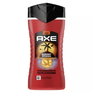 Sunset 5-in-Freshness Herren-Duschgel 24 Stunden 250 ml - Axe
