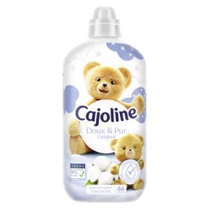 Adoucissant Hypoallergénique Doux et Pur 66 lavages - CAJOLINE