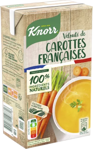 法国胡萝卜的天鹅绒般的汤，1升 - KNORR