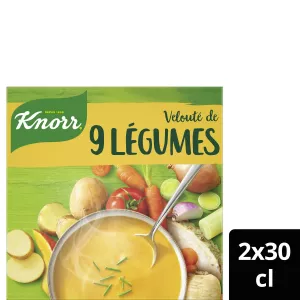 Velve soup with 9 vegetables 2x30cl - Knorr