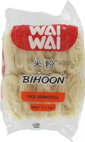 Vermicelli di Riso (bihoon) 500 Gr - Wai Wai