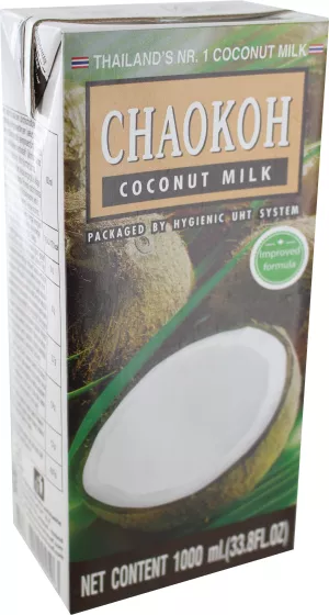 Leche De Coco (uht) 17% Mg 12 X 1 Ltr - Chao-koh