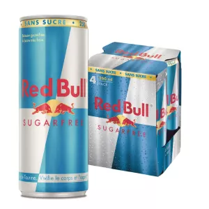 Bevanda energetica senza zucchero 4x25cl - RED BULL