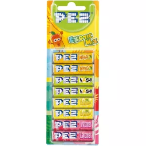Blister Pack Of 8 Exotic Refills - PEZ