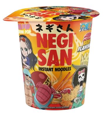 Negisan Fideos One Piece Sabor Carne 65g - Ultra Pop