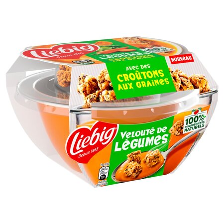 Sopa de Legumes Velouté com Croutons de Sementes 320g - LIEBIG