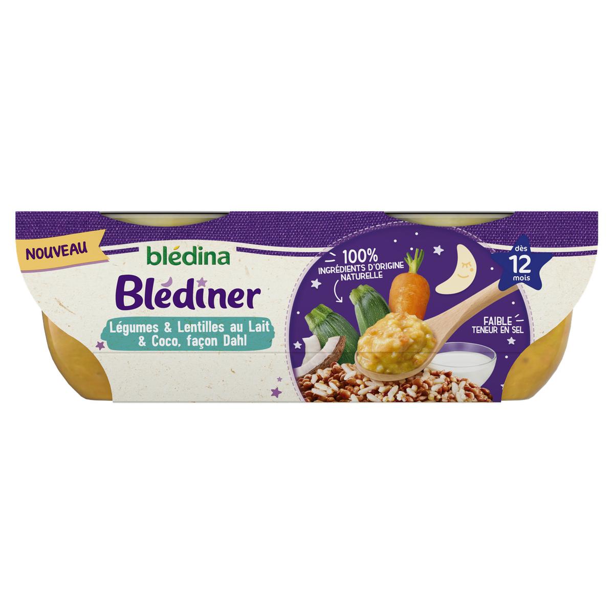 2x200g Blediner Lent Coco 12m