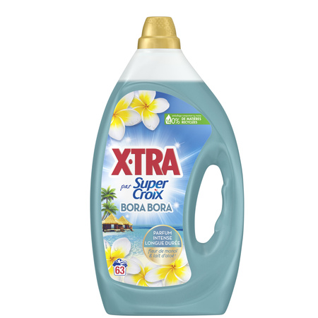 Lessive Liquide Bora Bora Fleur de Monoi et Lait d'aloe 2,835L 63 Lavages - SUPER CROIX
