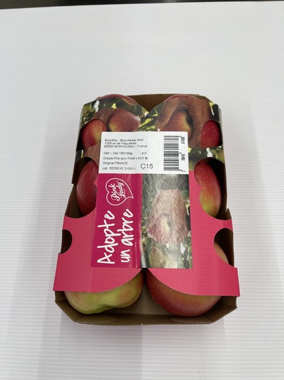 Bq 6 Frt Pomme Pink Lady Fr