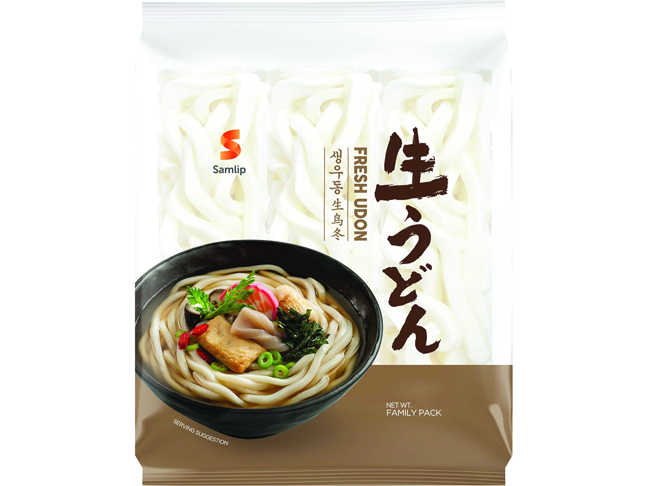 Nouilles Precuite Udon  200gx3 - Samlip