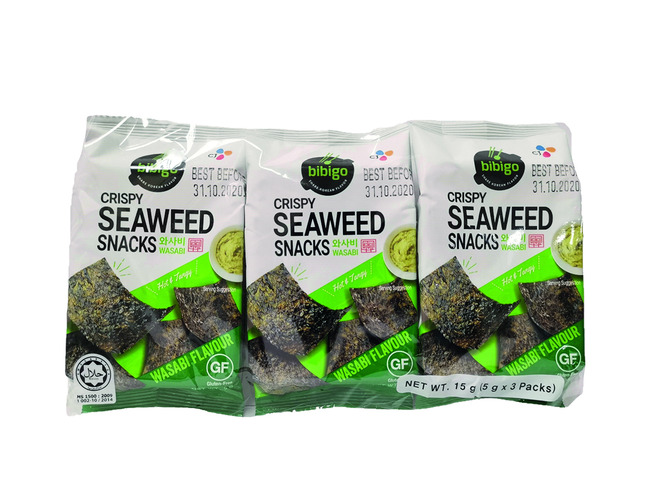 شيبس دالجوس واسابي 5 جرام - Bibigo