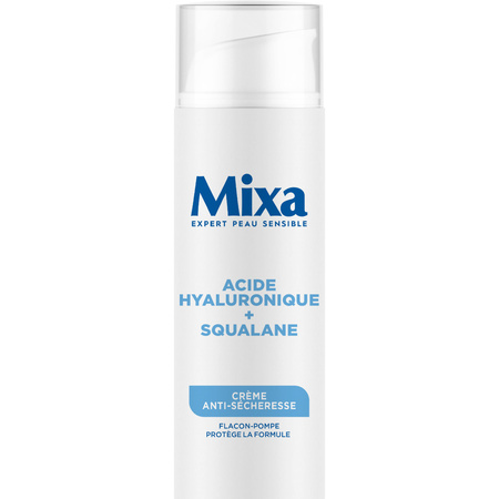 Crème Anti-Sécheresse à l'Acide Hyaluronique et au Squalane Peaux Déshydratées et Sensibles 50ml - MIXA