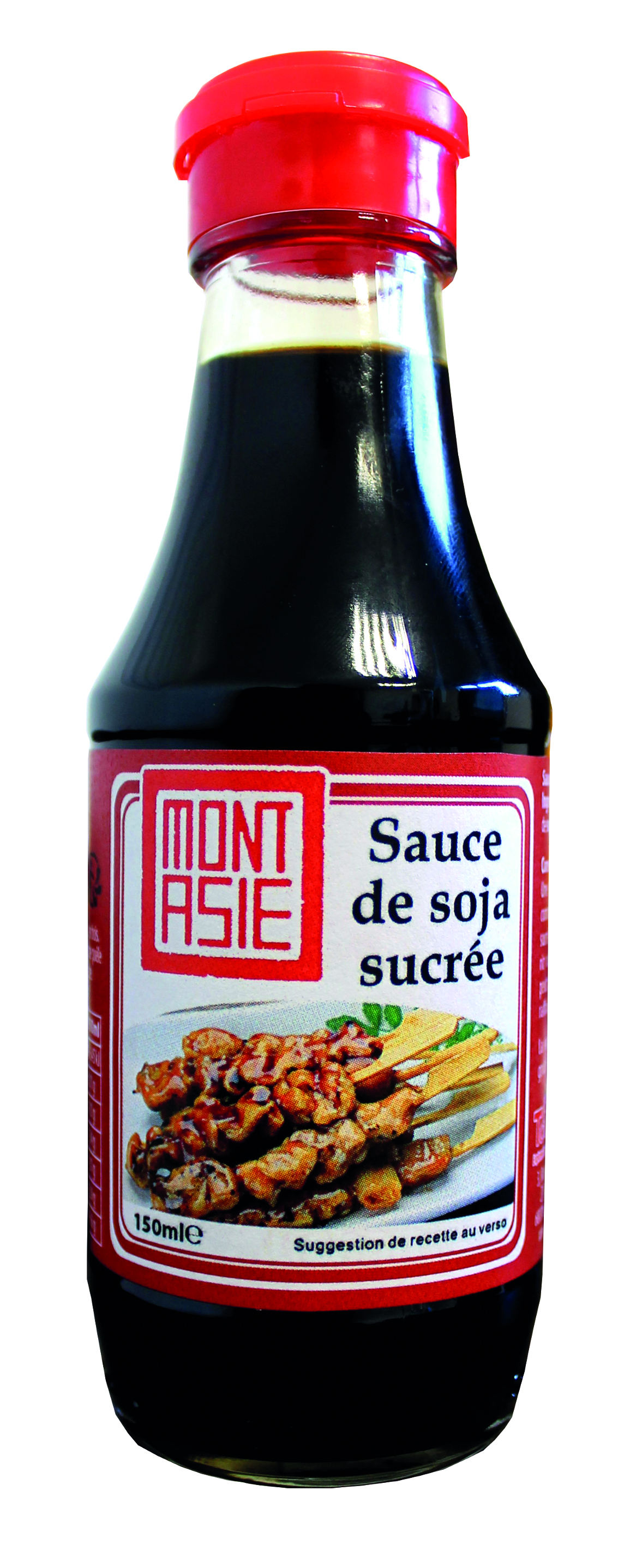 Sukari ya mchuzi wa soya 150ml nl/fr - MONT ASIE