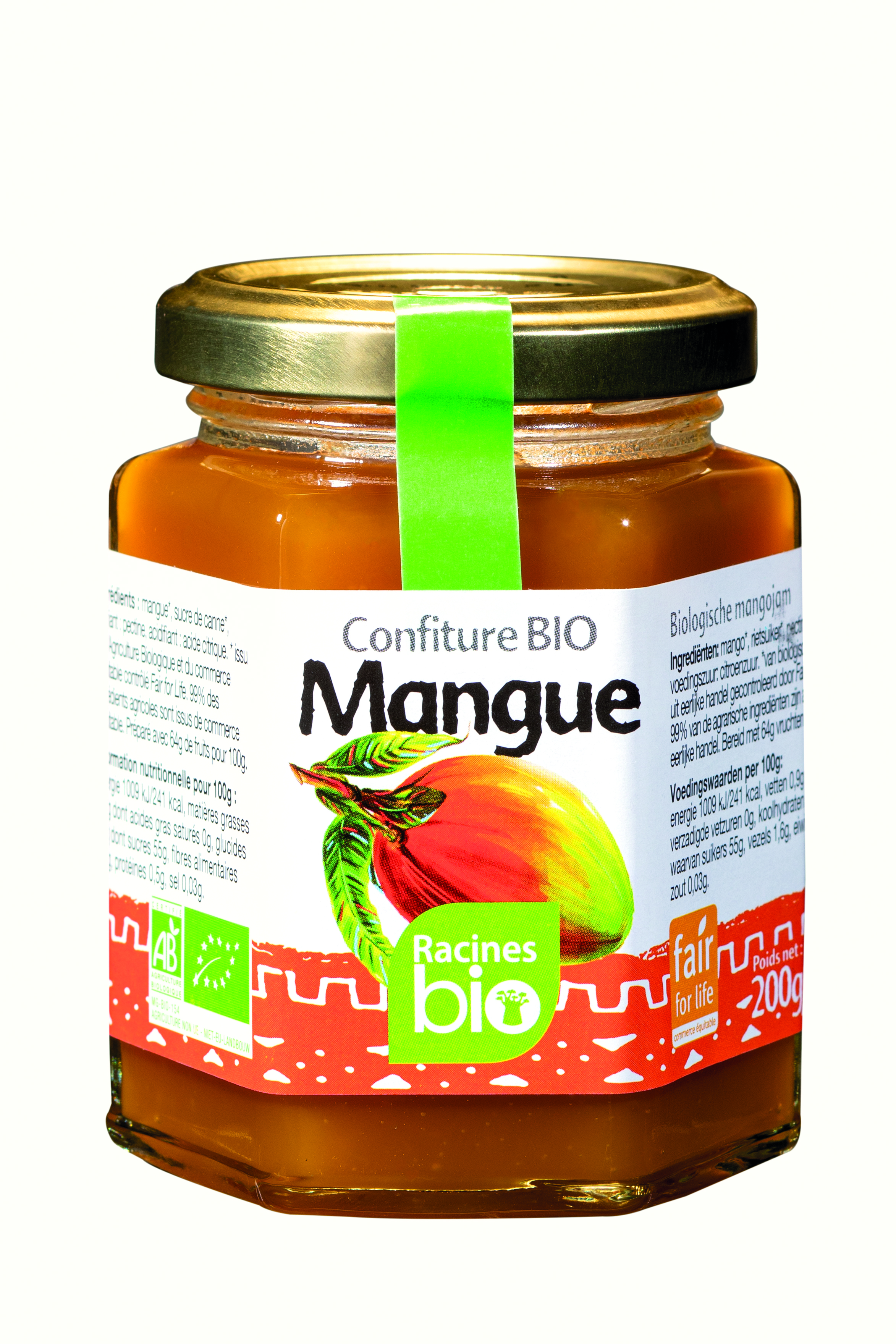 Mango Jam (12 x 200 g) - RACINES