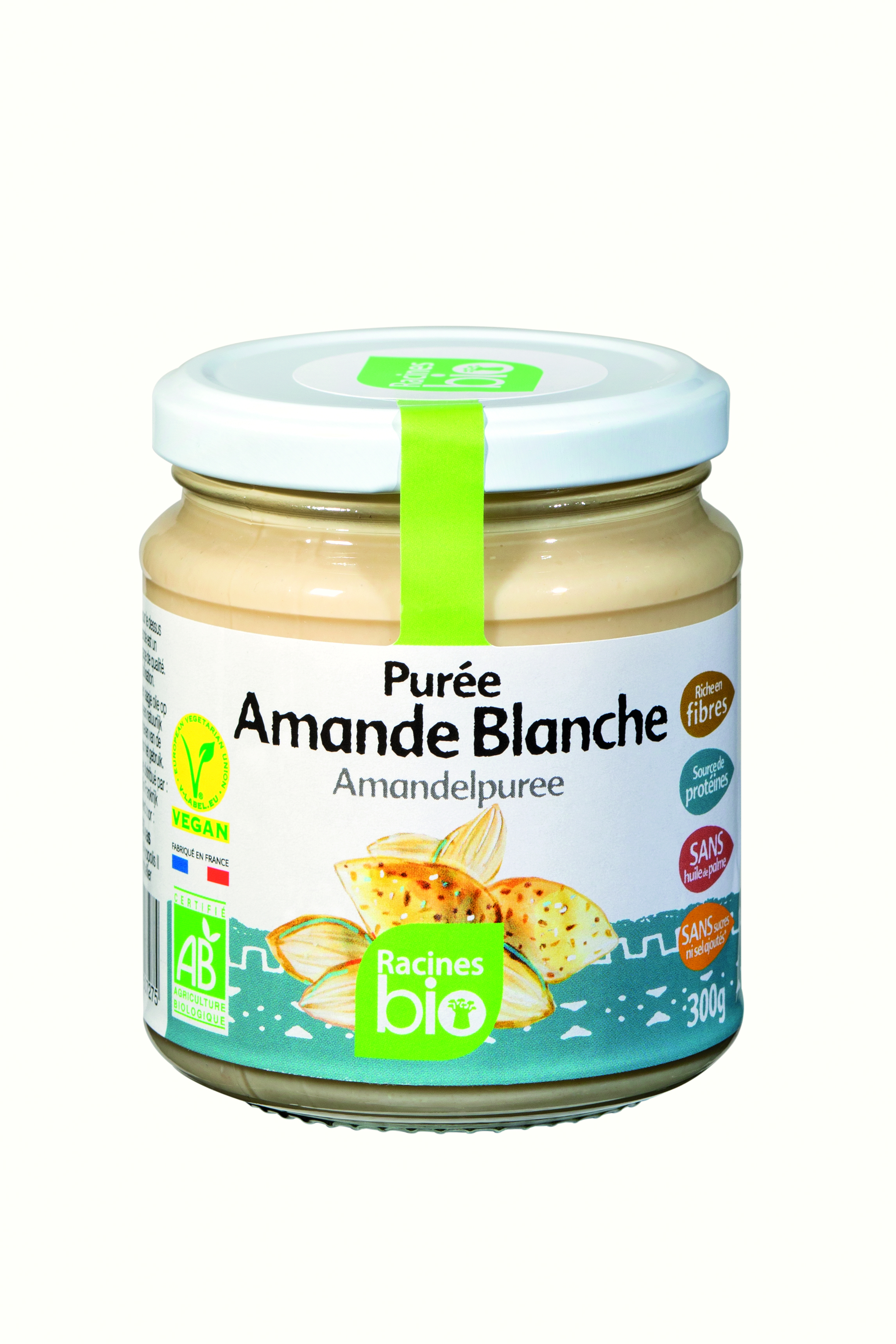 Puree ya almond (6 x 300 g) - RACINES