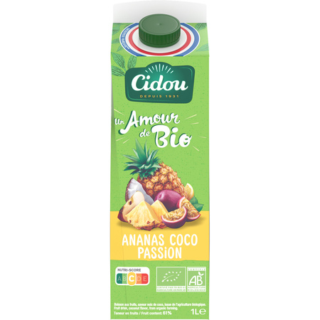 1l Anana Coco Nectar Bio Cidou