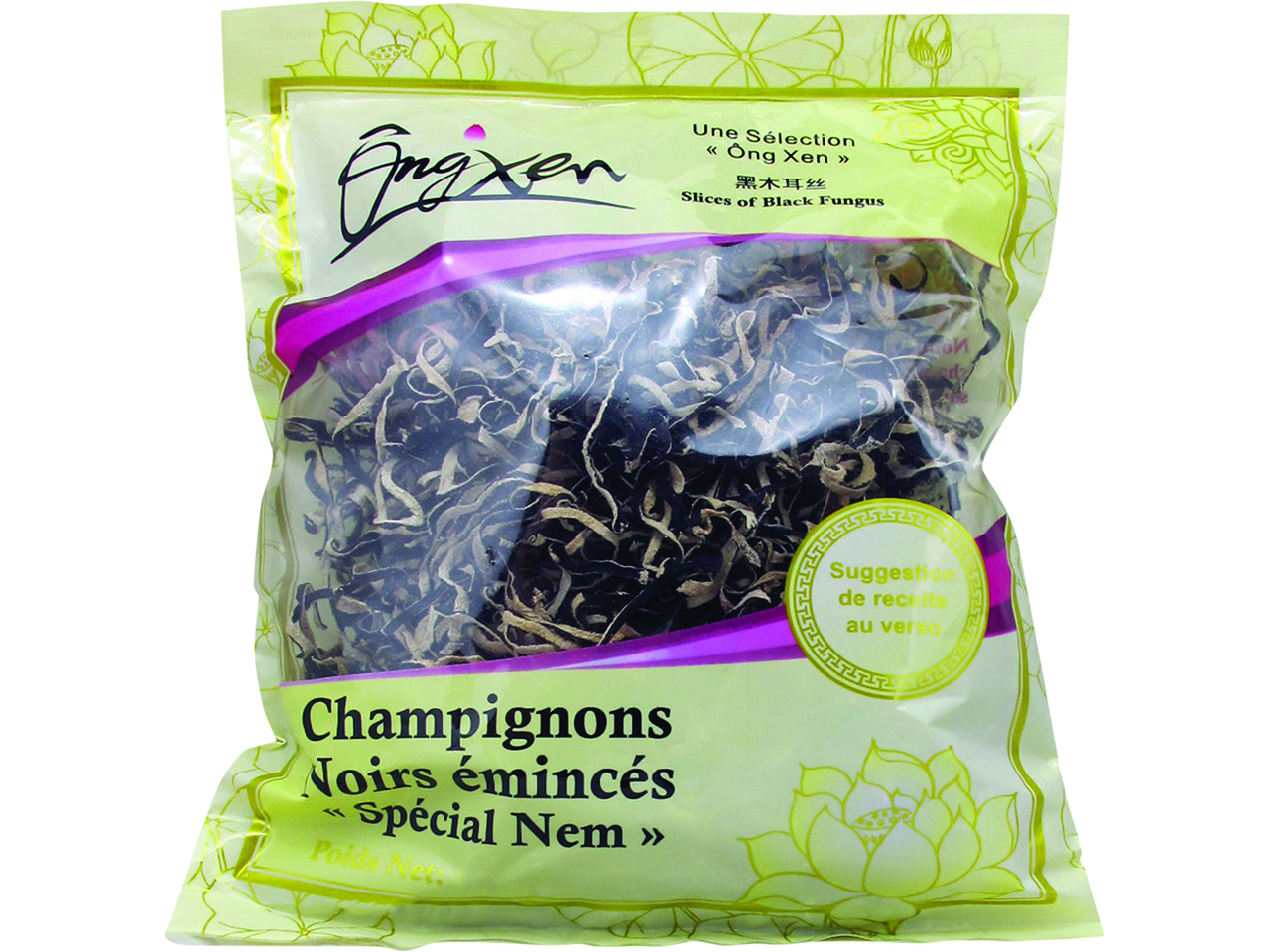 Champignon Noir Emince 80g - Ong Xen