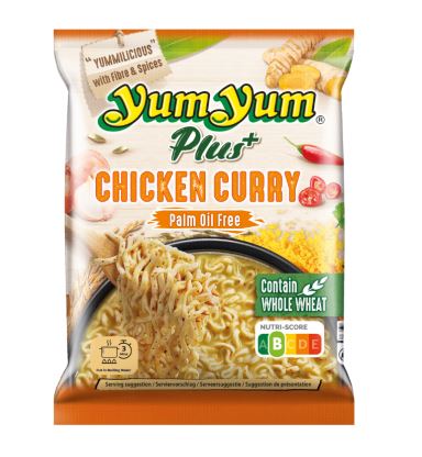Soupe Nouilles Poulet Curry 77g - YUM YUM