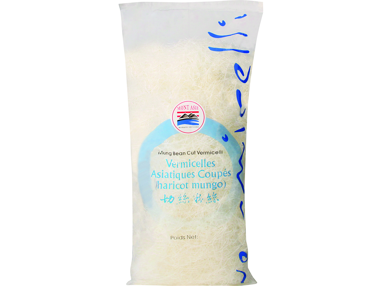 Fideos De Frijol Mungo Cortados 1kg - MONT ASIE