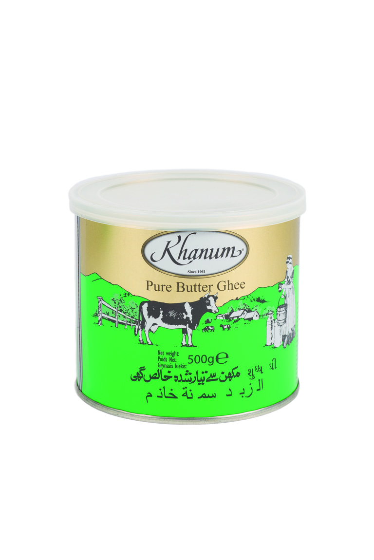 Pure Butter Ghee  (12 X 500 G) - KHANUM