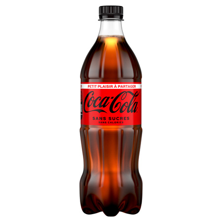 Soda au cola Zero sucres 12x85cl - COCA-COLA