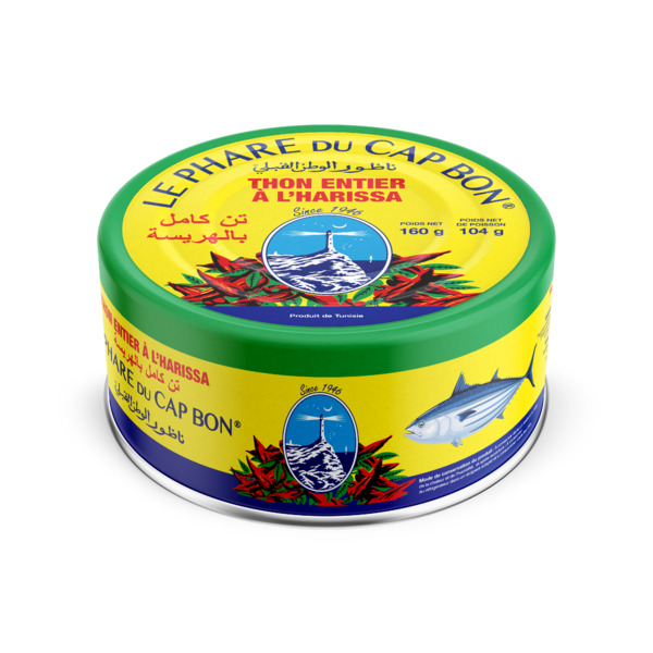 Thon Entier A La Harissa 160g - Phare Du Cap Bon