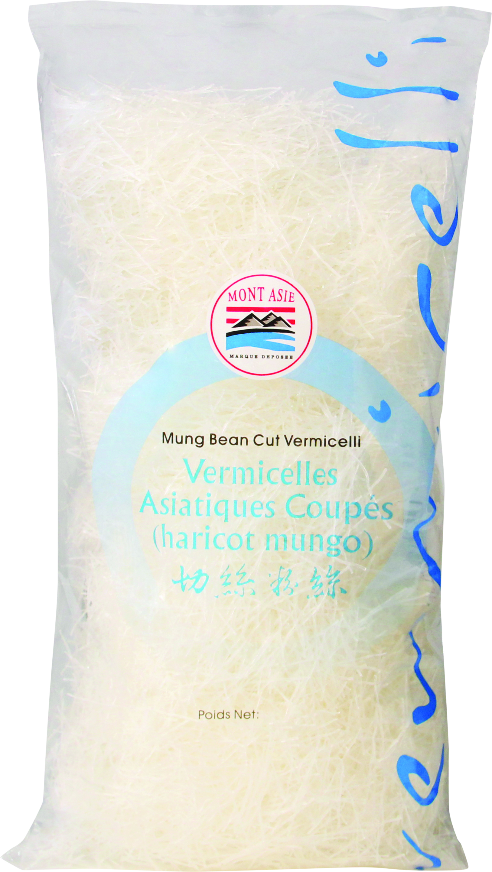 Vermicelle De Haricot Mungo Coupe 500g - MONT ASIE