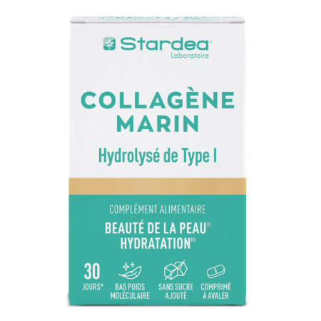 Collagène Marin Hydrolysé Type I 60 comprimés - STARDEA