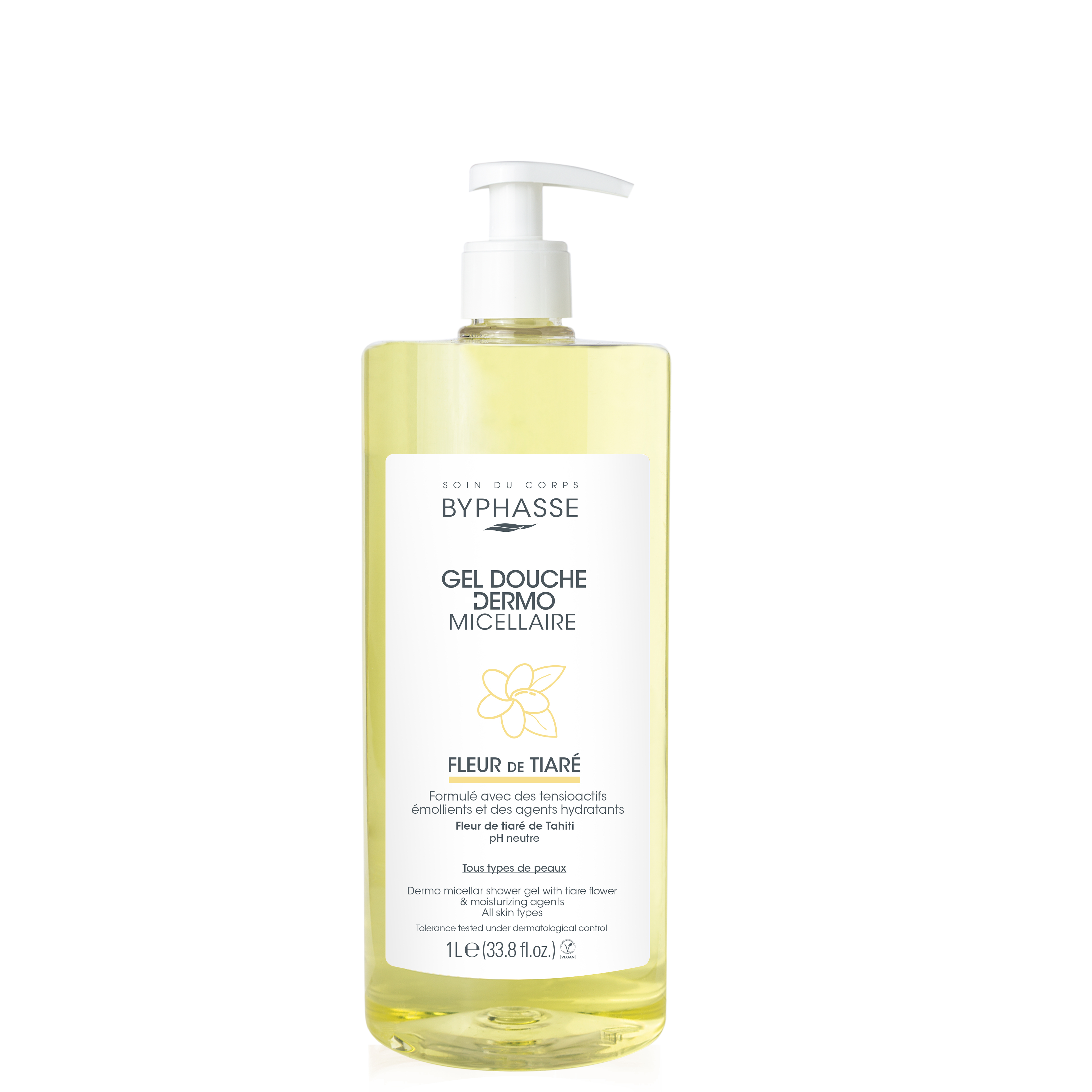 Gel Douche Dermo Micellaire Monoi 1l