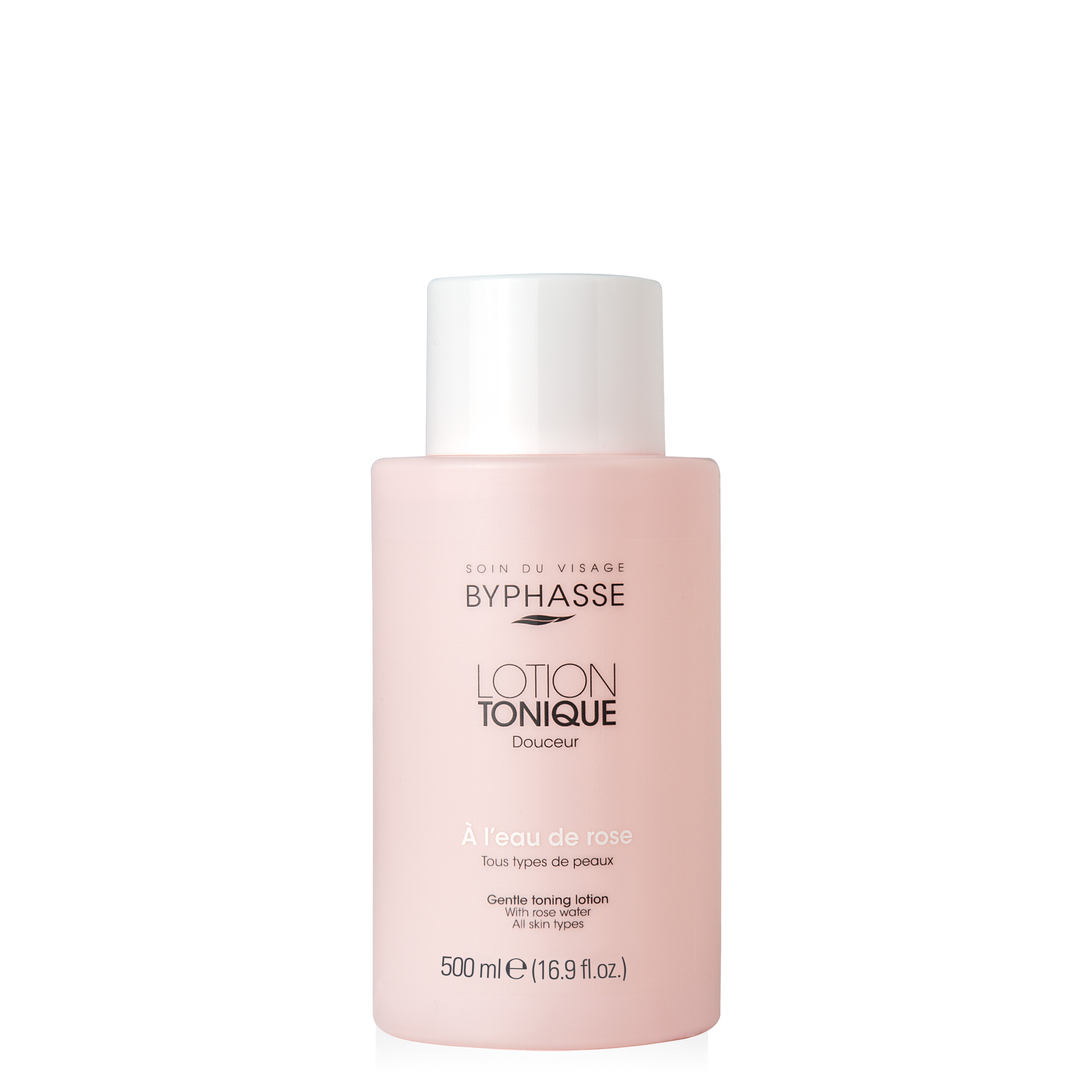 Lotion Tonique Douceur à L'eau De Rose Tous Types De Peaux 500ml