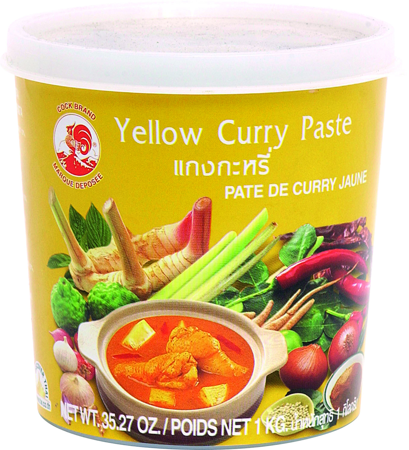 Gele Currypasta 1 Kg - Cock