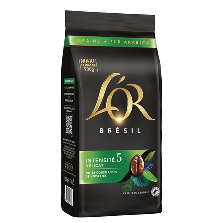 900g Cafe Grain Bresil L Or