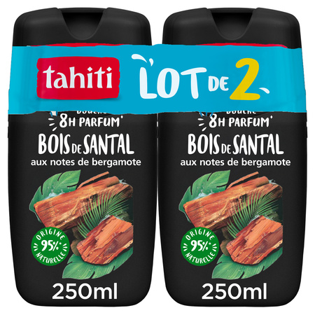 Sandelhout douchegel 2x250ml - TAHITI