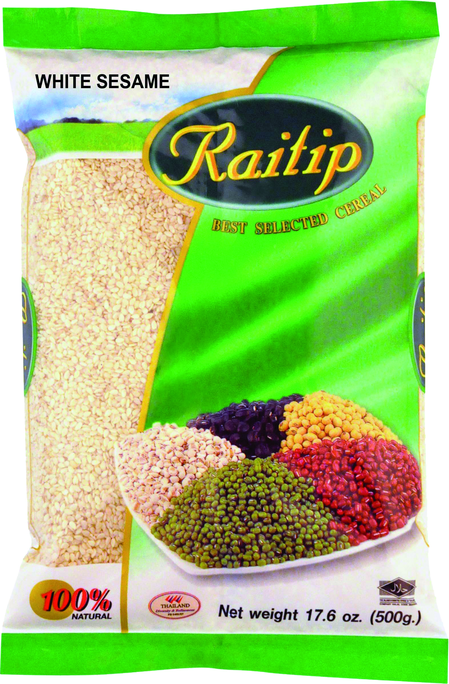 Witte Sesamzaadjes 2500 Gr - Raitip