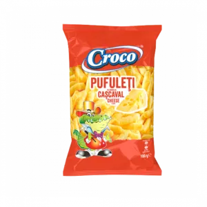 Croco Corn Puffs Cheese 180g 9/1 Srp