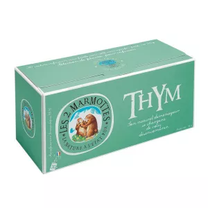 Thyme infusion, sachets 30, 35g - LES 2 MARMOTTES